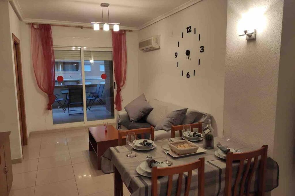 Apartamento con HidroMasaje 1ª Línea de Playa Oropesa del Mar Exterior foto